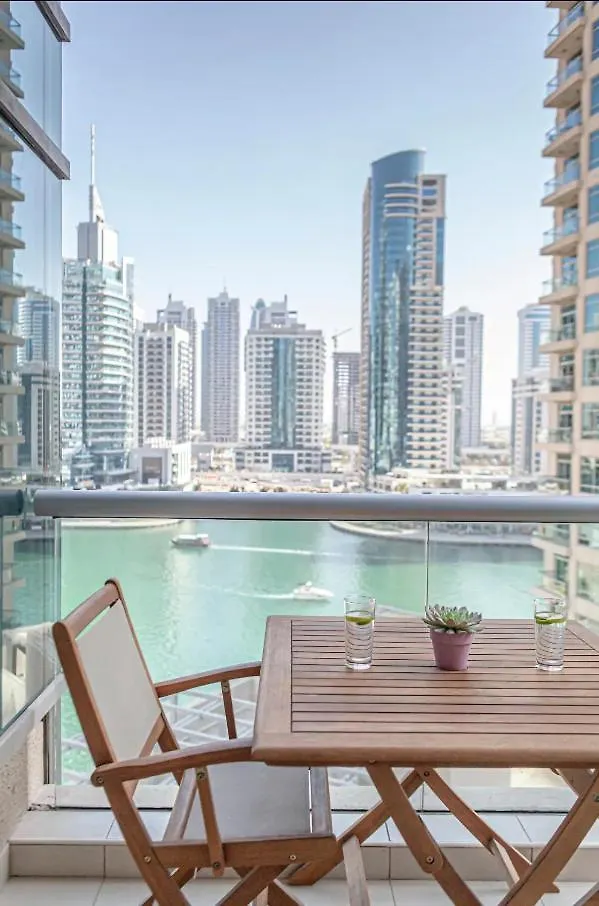 דובאי Nasma Luxury Stays - Pastel-Colored Apt With Jaw-Dropping Marina Views